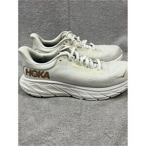 Hoka One One Arahi 7 Women Size 9.5 (B) 1147851BSG White De Blanc Rose Shoes